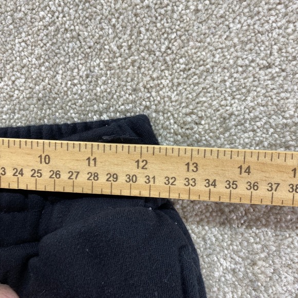 Juicy Couture Sweatpants Womens Small Black Forever 21 Graphic Joggers Fleece - Picture 4 of 11